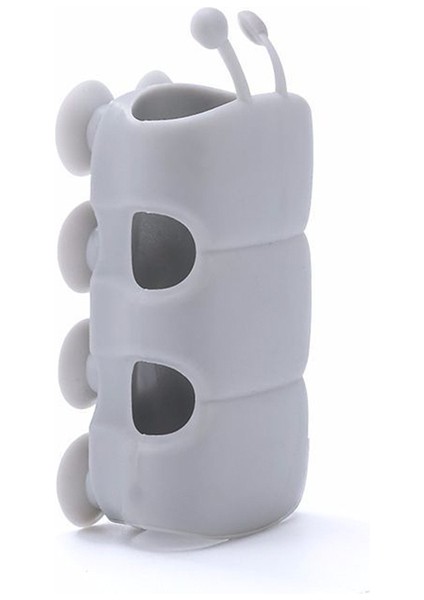 02 1 Adet Vantuz Braketleri Çıkarılabilir Silikon Duş Başlığı Tutucu Duvara Montaj Duş Başlığı Depolama Raf Raf Banyo Aksesuarları (Yurt Dışından)