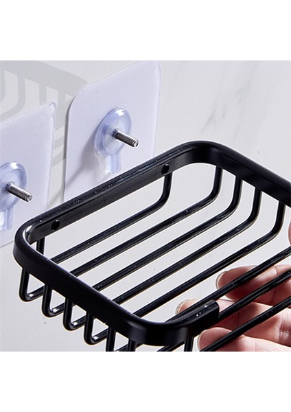 Gümüş 1 Adet Yaratıcı Matkap Sabunluk Tutucu Duvara Monte Depolama Raf Tutucu Içi Boş Tip Sabun Sünger Bulaşık Banyo Aksesuarları (Yurt Dışından) indirimleri