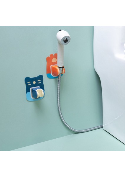 Yeşil 1 Parça Yumruksuz Duş Braketi Banyo Dikişsiz Macun Duş Braketi Duş Tutucu Boyutu 12X6X10 cm (Yurt Dışından)