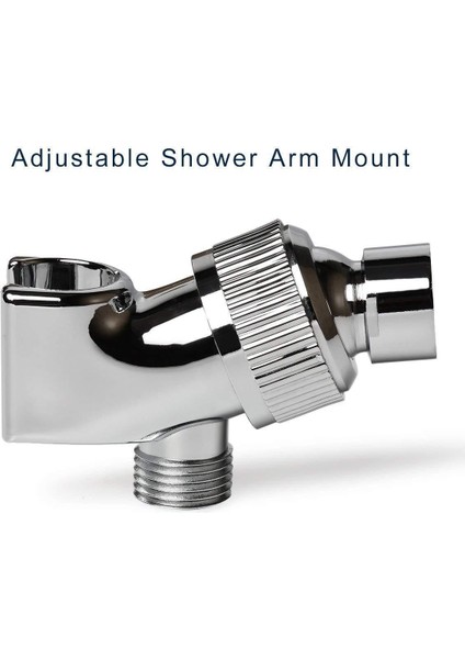 Şerit Ayarlanabilir Duş Kolu Monte Duş Başlığı Standı Paslanmaz Çelik Bilyalı Banyo Duş Başlığı Yönlendirici Aracı Musluk Adaptörü (Yurt Dışından) indirimleri