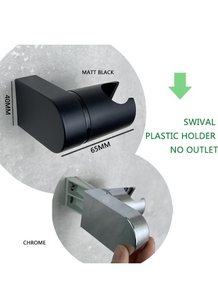 Krom C Klozet Duş Çıkışı Tutucu Braketi Pirinç/abs Plastik Fırçalanmış Altın Mat Siyah Metal Gri Parlak Krom Boru Bağlantıları Banyo (Yurt Dışından)