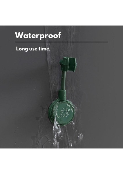 Gri 1 Adet Vantuz Duş Başlığı Tutucu 360 Ayarlanabilir Yumruksuz Duvar Montaj Braketi Spa Banyo Evrensel Kolay Kurulum (Yurt Dışından) indirimleri