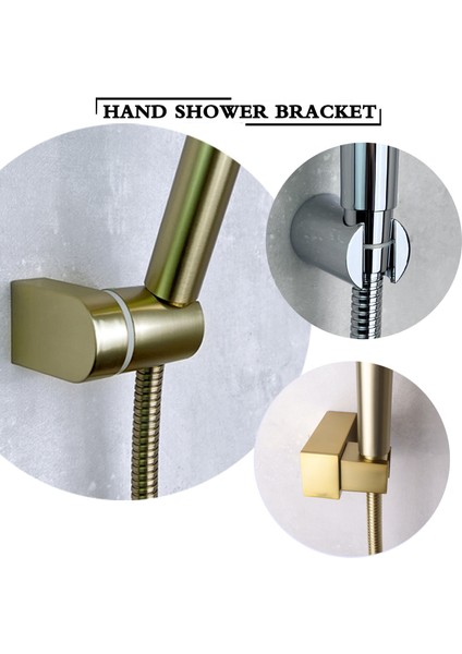 Krom A Klozet Duş Çıkış Tutucu Braketi Pirinç/abs Plastik Fırçalanmış Altın Mat Siyah Metal Gri Parlak Krom Boru Bağlantıları Banyo (Yurt Dışından) fırsatları