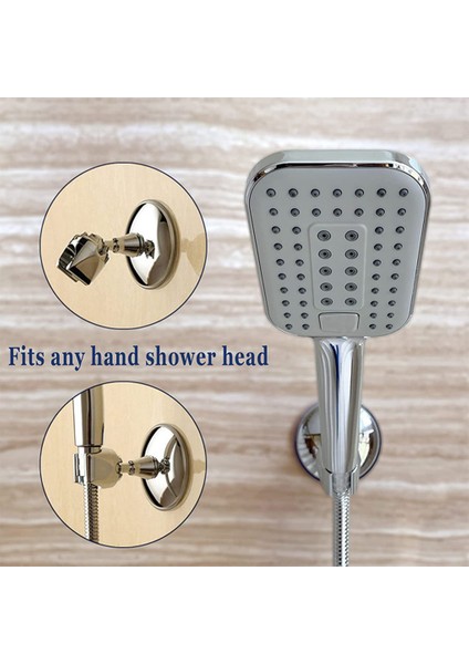 Type1 Duş Tutucu Emme Ayarlı Bardak Braketi Dönüş Montajı Simli (Yurt Dışından) fiyatları