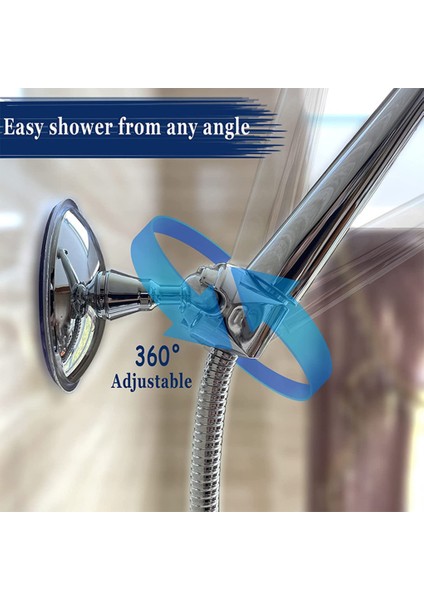 Type1 Duş Tutucu Emme Ayarlı Bardak Braketi Dönüş Montajı Simli (Yurt Dışından) fırsatları