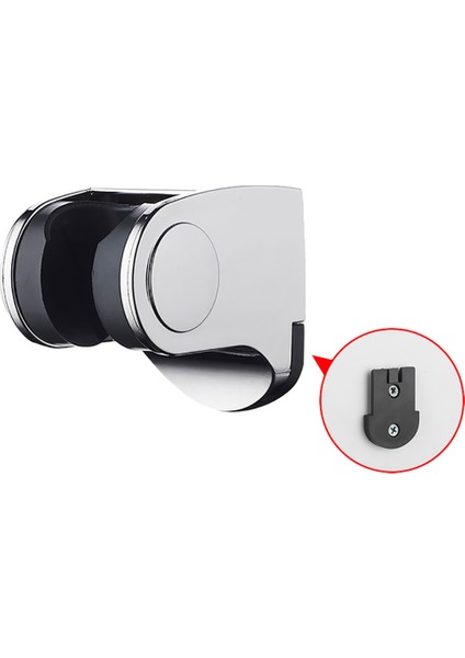 Sl 1 Pc Duş Braketi Tabanı Duş Başlığı Ahize Tutucu Krom Banyo Duvara Montaj Emme Braketi Raf Ev Banyo Aksesuarları (Yurt Dışından) indirimleri