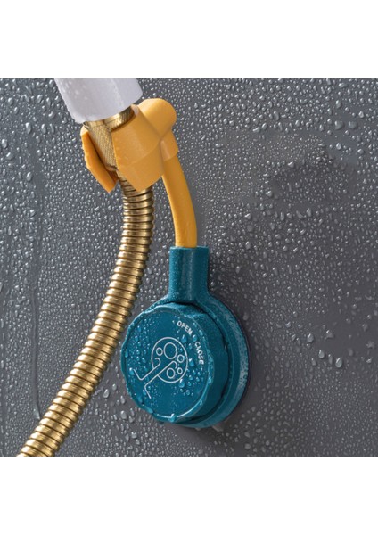 Yeşil 360° Evrensel Duş Başlığı Tutucu Ayarlanabilir Kendinden Yapışkanlı Duş Başlığı Braketi Yumruksuz Duvara Montaj Standı Spa Banyo Abs Yeni (Yurt Dışından) fırsatları