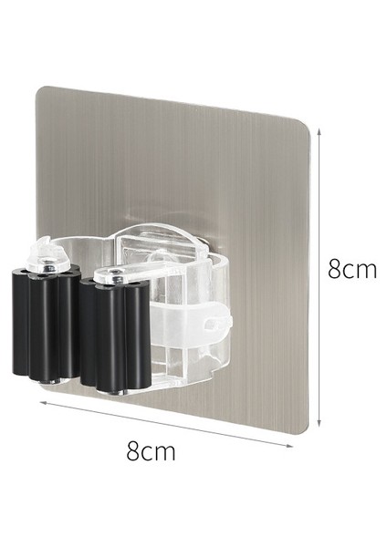 1 Adet Siyah A Kanca Paspas Kendinden Yapışkanlı Paspas Tutucu Çok Amaçlı Tutucu Duvara Monte Paspas Organizatör Süpürge Askısı Banyo Su Geçirmez Duvar Kancası (Yurt Dışından)