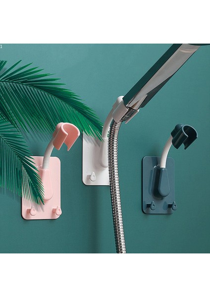 Mavi 1 Adet Bardaklarla Ayarlanabilir Evrensel Duş 360° Dönebilen Duş Başlığı Braketi Braketi Elektrolizle Sabit Taban Tuvalet Aksesuarları (Yurt Dışından) indirimleri