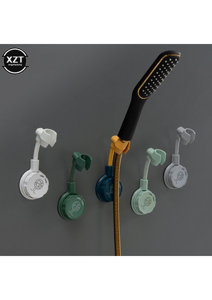 Beyaz 1 Adet 360° Evrensel Duş Başlığı Tutucu Ayarlanabilir Kendinden Yapışkanlı Duş Başlığı Braketi Yumruksuz Duvara Montaj Standı Spa Banyo Abs (Yurt Dışından) fiyatları