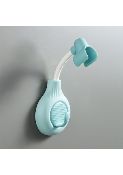Çok Fonksiyonlu Evrensel Ayarlı Duş Tutucu Banyo Delikli Traceless Macun Duş Evrensel Duş Tabanı (Yurt Dışından)