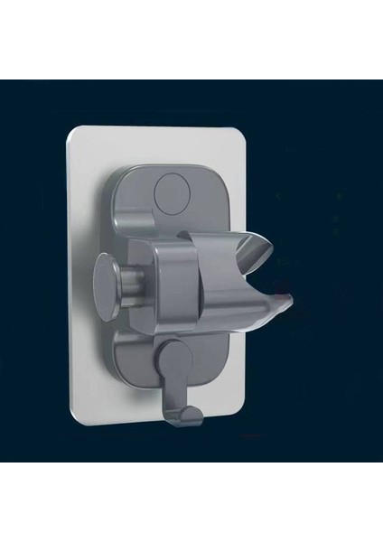 F Duş Başlığı Tutucu Ayarlanabilir Duvara Monte Duş Tutucu Kendinden Yapışkanlı Duş Başlığı El Braketi Banyo Aksesuarları (Yurt Dışından)