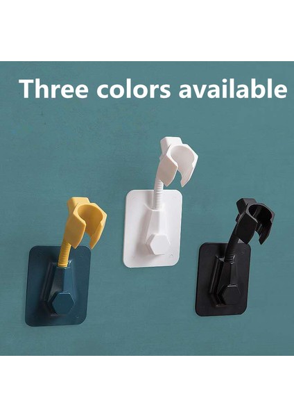 Sarı Mavi 1 Adet Taşınabilir Evrensel Ayarlanabilir Banyo Duş Braketi Duvara Monte Duş Braketi Duş Braketi Banyo Aksesuarları Kanca (Yurt Dışından) modelleri