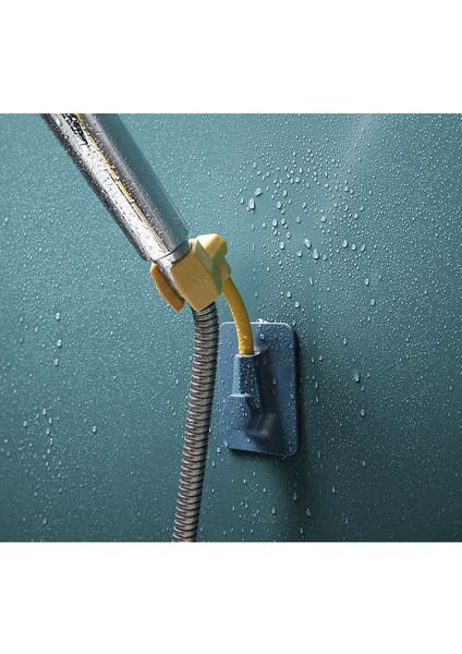 Sarı Mavi 1 Adet Taşınabilir Evrensel Ayarlanabilir Banyo Duş Braketi Duvara Monte Duş Braketi Duş Braketi Banyo Aksesuarları Kanca (Yurt Dışından) fırsatları