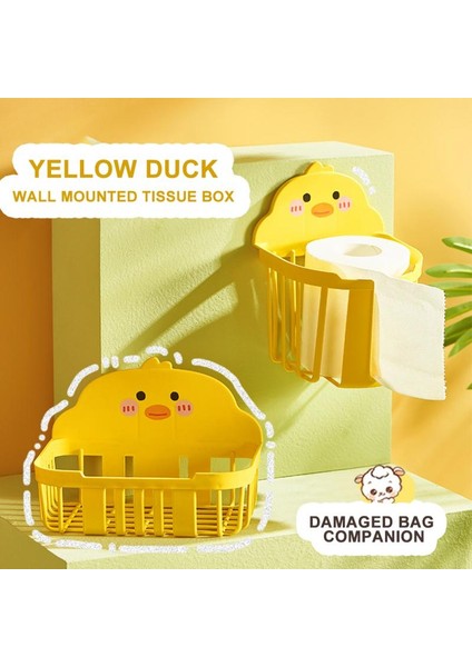 01 Küçük Sarı Ördek Doku Kutusu Tuvalet Beraberlik Kağıt Organizatör Ev Yatak Odası Banyo Peçete Tutucu Konteyner (Yurt Dışından) fiyatları