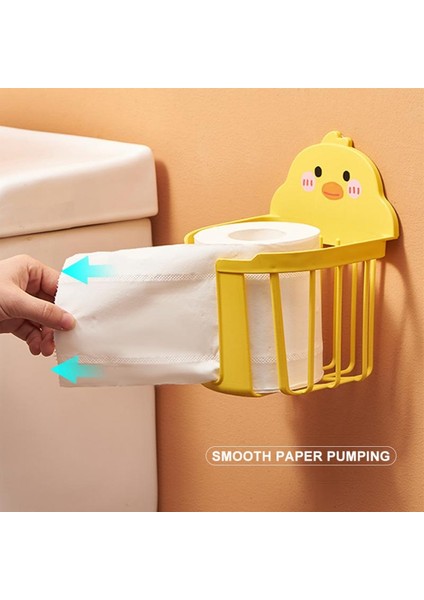 01 Küçük Sarı Ördek Doku Kutusu Tuvalet Beraberlik Kağıt Organizatör Ev Yatak Odası Banyo Peçete Tutucu Konteyner (Yurt Dışından) fırsatları