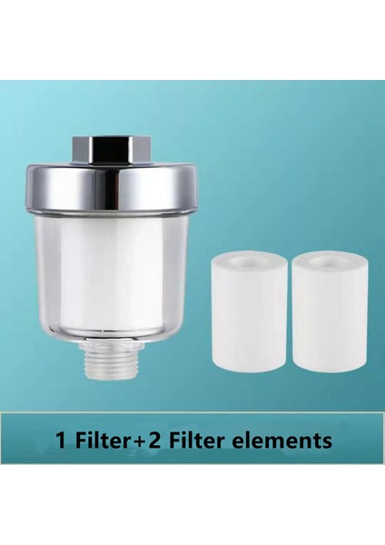 Glq-02 Filtre ve 2 Evrensel Duş Filtresi Pp Pamuk Arıtma Çıkışı Ev Mutfak Musluk Ön Arıtma Süzgeç Mini Musluk Suyu Temiz Filtre (Yurt Dışından)