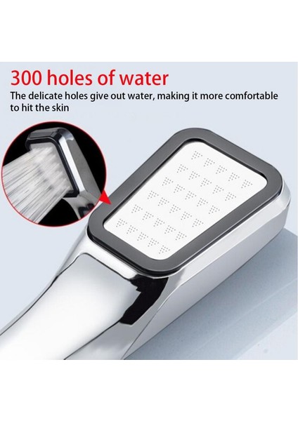 03 Duş Başlığı Yüksek Kaliteli Basınçlı Yağış 300 Delik Duş Başlığı Su Tasarruflu Filtre Püskürtme Nozulu Yüksek Basınçlı Su Tasarrufu (Yurt Dışından) fiyatları