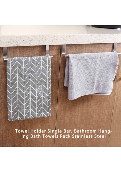 Kahverengi S Havlu Tutucu Tek Bar Ev Oturma Odası Yatak Odası Banyo Asılı Banyo Havlusu Organizatör Raf Çubuk Askı Beyaz L (Yurt Dışından) modelleri