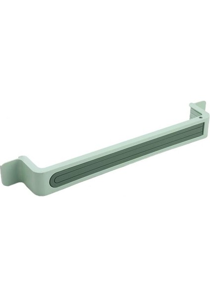 Yeşil Havlu Askısı Havlu Rafı Dayanıklı Yumruksuz Özel Havlu Askısı Anti-Deforme Havlu Rafı Ev Için Basit Görünüm (Yurt Dışından)