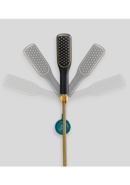 Yeşil Duş Başlığı 360° Ayarlanabilir Dönebilen Delmesiz Duş Başlığı Braketi El Duş Başlığı Rafı Için Duvara Montaj Tutucu (Yurt Dışından) indirimleri