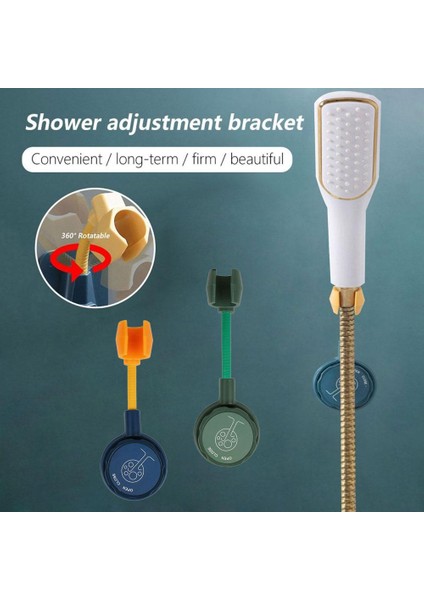 02 Yaratıcı Tasarım Banyo Duş Kanca Delme Dikişsiz Ayarlanabilir Sabit Taban Duş Aksesuarları Yaratıcı Duş Rafı (Yurt Dışından) fiyatları