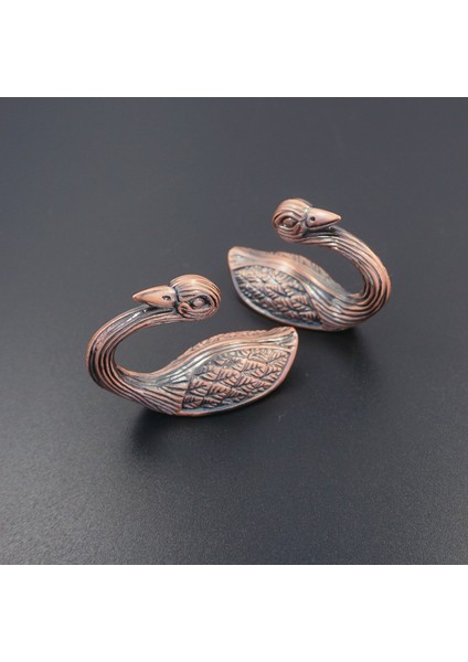 Kırmızı Bronz Mfys Çinko Alaşım Banyo Salonu Elbise Askısı Antik Bronz Kuş Şekli Askıları Kancalar Asılı Çanta Tuşları Ev Dekor Bornoz Askısı (Yurt Dışından)