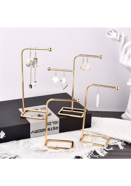 Style6 Yüksek Kaliteli Takı Organizatör Raf Metal Küpe Depolama Rafı Dıy Takı Organizatör Tutucu Kolye Kolye Ekran Standı (Yurt Dışından) fiyatları