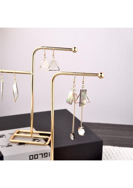 Style6 Yüksek Kaliteli Takı Organizatör Raf Metal Küpe Depolama Rafı Dıy Takı Organizatör Tutucu Kolye Kolye Ekran Standı (Yurt Dışından) fırsatları