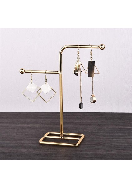 Style4 Yüksek Kaliteli Takı Organizatör Raf Metal Küpe Depolama Rafı Dıy Takı Organizatör Tutucu Kolye Kolye Ekran Standı (Yurt Dışından) indirimleri