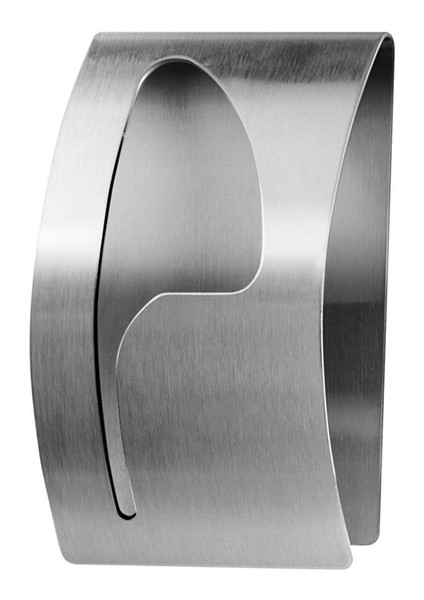 Gümüş Nokta Güçlü Kendinden Yapışkanlı Havlu Askısı Paslanmaz Çelik Yarı Dairesel Duvar Yaratıcı Duvara Monte Banyo Havlu Klipsini Önlemek Için (Yurt Dışından)