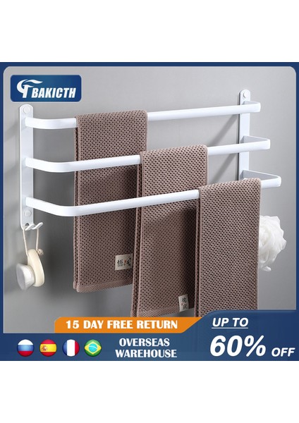 Siyah Tek 30 cm Havlu Askısı Duvara Monte Havlu Askısı Banyo Alanı Alüminyum Moda Beyaz Havlu Bar Rayı Mat Beyaz Havlu Tutucu (Yurt Dışından) modelleri