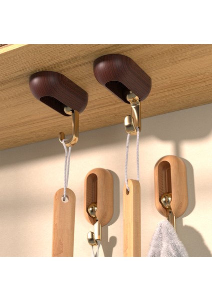 Yeşil Kendinden Yapışkanlı Kancalar Döner Tavan Havlu Kancaları Sondaj Yok, Duvar Kancaları, Banyo Mutfak Ofis Yatak Odası Için Kendinden Yapışkanlı (Yurt Dışından) modelleri