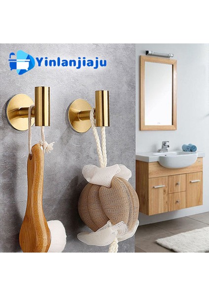 Siyah Bir Banyo Duvar Kanca Paslanmaz Çelik Bornoz Askısı Kendinden Yapışkanlı Anahtar Tutucu Raf Havlu Kancaları Giysi Rafı Paslanmaz Kanca (Yurt Dışından) modelleri