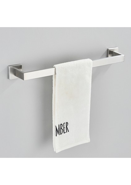 Nikel Kanca Fırçalanmış Nikel 4 Parçalı Banyo Havlu Askısı Banyo Donanım Aksesuarları Seti Tomwel Bar Duvara Monte Banyo Havlu Askısı (Yurt Dışından)