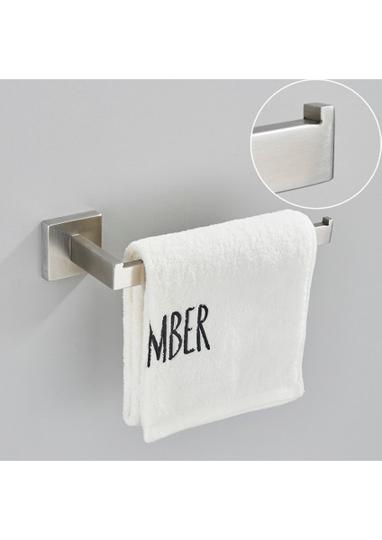 Nikel Kanca Fırçalanmış Nikel 4 Parçalı Banyo Havlu Askısı Banyo Donanım Aksesuarları Seti Tomwel Bar Duvara Monte Banyo Havlu Askısı (Yurt Dışından)
