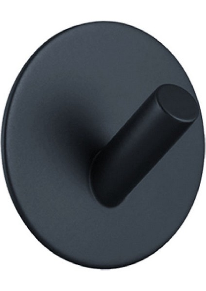 Siyah-B Alüminyum Alaşımlı Bornoz Kancası Havlu Kancaları Kendinden Yapışkanlı Duvar Portmantolar Paslanmaz Kanca Askıları Duvar Kancası Mutfak Banyo Aksesuarları (Yurt Dışından)