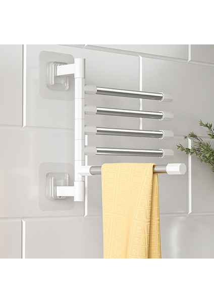 Üç Çubuk Banyo Havlu Askısı Dönebilen Havlu Tutucu Uzay Alüminyum 2/3/4/5-Bar Havlu Askısı Mutfak Rafı Kağıt Asılı Duvara Monte (Yurt Dışından) fiyatları