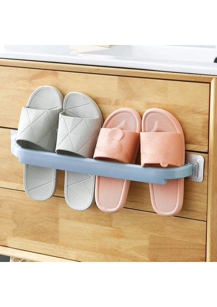 Mavi Pratik Banyo Duvar Rafı Hafif Havlu Askısı Iyi Yük Taşıyan Asılı Havlu Yapışkan Banyo Havlu Raylı Askı (Yurt Dışından) indirimleri