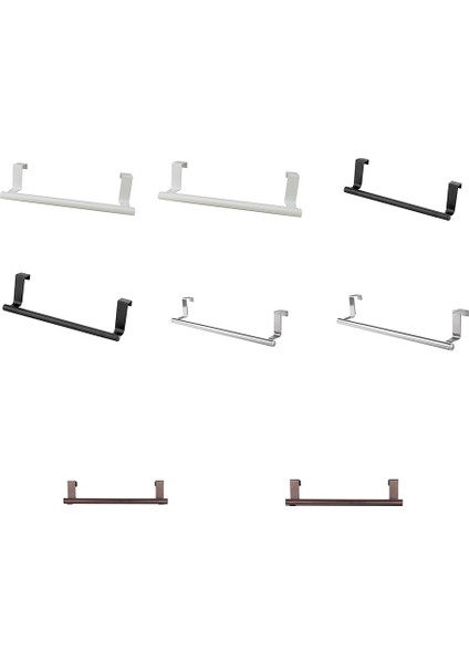 Siyah S Havlu Tutucu Paslanmaz Çelik Tek Bar Ev Banyo Tuvalet Tuvalet Asılı Banyo Havlusu Organizatör Raf Beyaz (Yurt Dışından) fiyatları