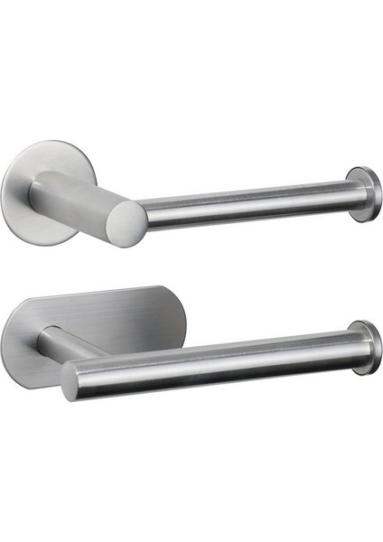 B-Beyaz Kendinden Yapışkanlı Paslanmaz Çelik Tuvalet Rulo Kağıt Tutucu Organizatörler Bar Havlu Halka Ray Rafı Sondaj Olmayan Tuvalet Aksesuarları (Yurt Dışından) fırsatları