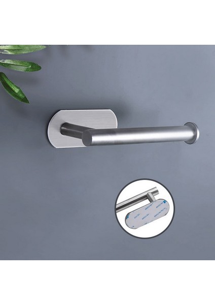 B-Beyaz Kendinden Yapışkanlı Paslanmaz Çelik Tuvalet Rulo Kağıt Tutucu Organizatörler Bar Havlu Halka Ray Rafı Sondaj Olmayan Tuvalet Aksesuarları (Yurt Dışından) indirimleri