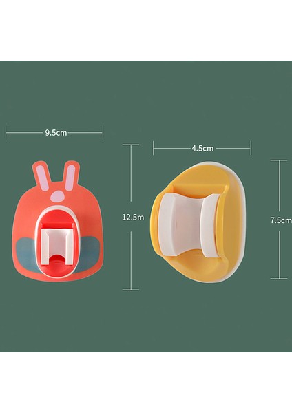 C 1 Adet Sevimli Karikatür Duş Başlığı Tutucu Ayarlanabilir Kendinden Yapışkanlı Duş Yağmurlama Braketi Evrensel Taban Ev Banyo Aksesuarları (Yurt Dışından) modelleri
