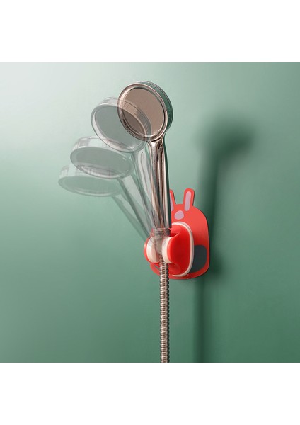 C 1 Adet Sevimli Karikatür Duş Başlığı Tutucu Ayarlanabilir Kendinden Yapışkanlı Duş Yağmurlama Braketi Evrensel Taban Ev Banyo Aksesuarları (Yurt Dışından) indirimleri