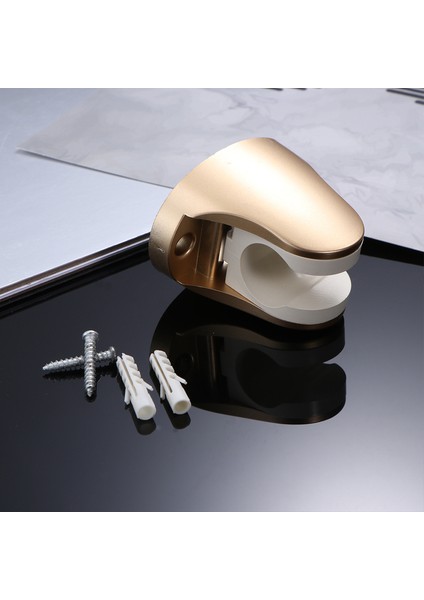 Altın 1 Adet Tutucu Emme Tabanı Tutucu Çıkarılabilir Destek Duş Başlığı Braketi Yedek Duş Klipsi (Yurt Dışından)