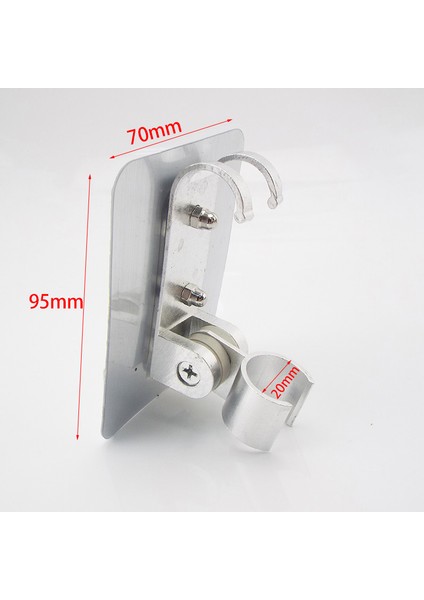 Siyah Ayarlanabilir Cilalı Kendinden Yapışkanlı El Emme Matkapsız Duş Başlığı Tutucu Duş Başlığı Rafı Yumruksuz (Yurt Dışından) indirimleri