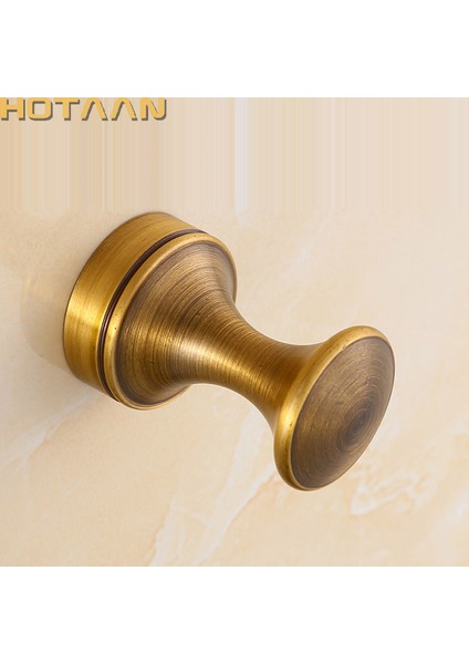 Antik Pirinç Vintage Kanca Antik Pirinç Duvar Elbise Askısı Bez Kanca Duvar Kanca Bornoz Kanca Banyo Aksesuarı Askı Bakır Malzeme 3010 (Yurt Dışından)