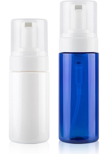 WHITE-1-100ML 1 Adet Yeni El Temizleyici Plastik Şampuan Duş Jeli Pompa Kabı Sabunluk Şeffaf Köpük Şişe Sıvı (Yurt Dışından)