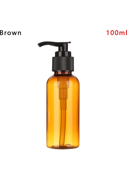 100 ml 100 ML-500 ml Kahverengi Şeffaf El Temizleyici Şişe Sıvı Sabun Şanti Mus Noktaları Şişeleme Şampuan Losyon Duş Jeli Şişeleri (Yurt Dışından)