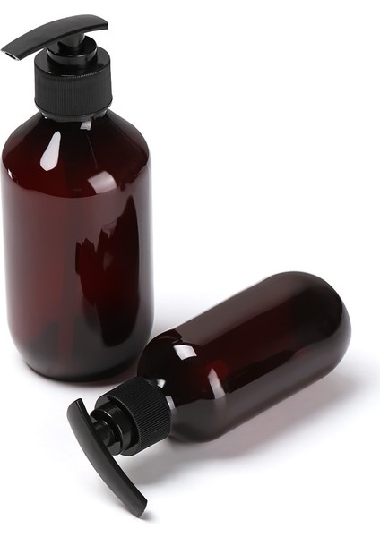 100 ml 100 ML-500 ml Kahverengi Şeffaf El Temizleyici Şişe Sıvı Sabun Şanti Mus Noktaları Şişeleme Şampuan Losyon Duş Jeli Şişeleri (Yurt Dışından)
